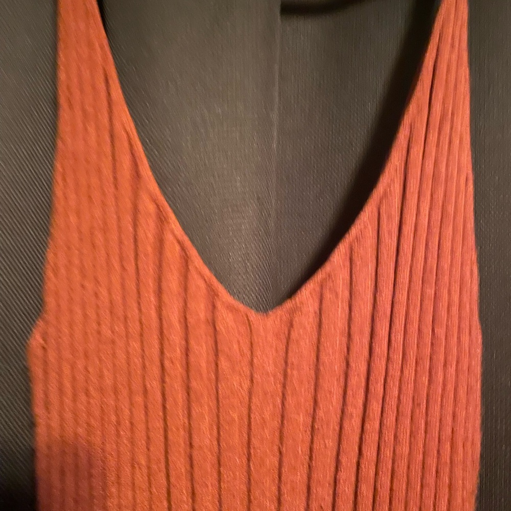 Ribbed Fitted Dress
